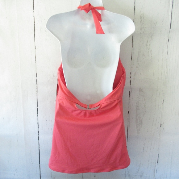 SOLD Athleta Bra Cup Wrap Tankini Top Underwire - Picture 5 of 8